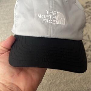 The North Face Gray and Black Cap